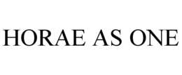 HORAE AS ONE trademark