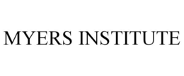 MYERS INSTITUTE trademark