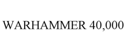 WARHAMMER 40,000 trademark