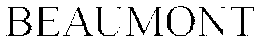 BEAUMONT trademark