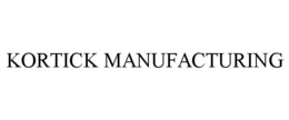 KORTICK MANUFACTURING trademark