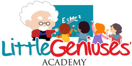 E=MC2 LITTLEGENIUSES' ACADEMY trademark