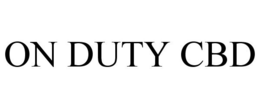 ON DUTY CBD trademark