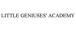 LITTLE GENIUSES' ACADEMY trademark