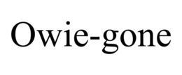 OWIE-GONE trademark