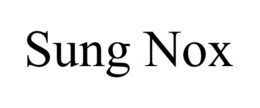 SUNG NOX trademark