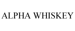 ALPHA WHISKEY trademark
