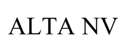 ALTA NV trademark