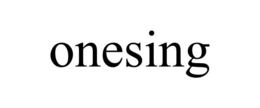 ONESING trademark
