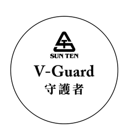 ST SUN TEN V-GUARD trademark
