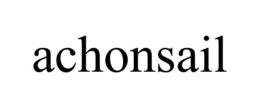 ACHONSAIL trademark