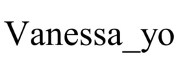 VANESSA_YO trademark