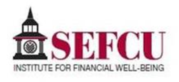 SEFCU INSTITUTE FOR FINANCIAL WELL-BEING trademark