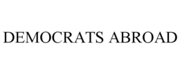 DEMOCRATS ABROAD trademark