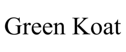 GREEN KOAT trademark