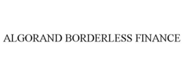 ALGORAND BORDERLESS FINANCE trademark