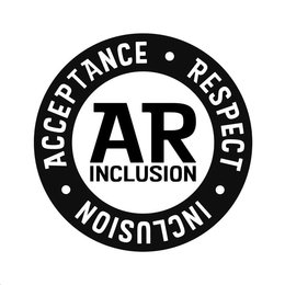 ACCEPTANCE · RESPECT · INCLUSION AR INCLUSION trademark