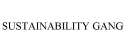 SUSTAINABILITY GANG trademark