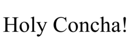 HOLY CONCHA! trademark