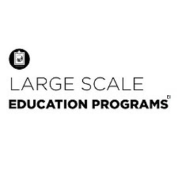 LARGE SCALE EDUCATION PROGRAMS EI trademark
