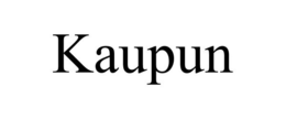KAUPUN trademark