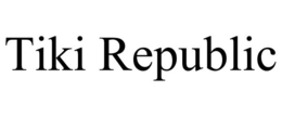 TIKI REPUBLIC trademark