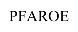 PFAROE trademark