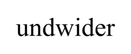 UNDWIDER trademark