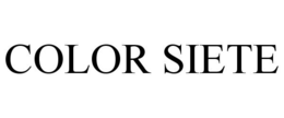 COLOR SIETE trademark