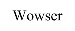 WOWSER trademark