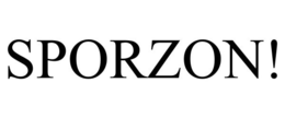 SPORZON! trademark