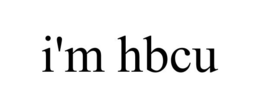 I'M HBCU trademark