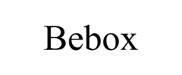 BEBOX trademark