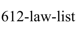 612-LAW-LIST trademark