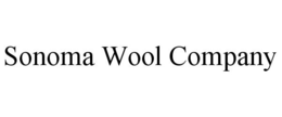SONOMA WOOL COMPANY trademark