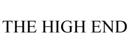 THE HIGH END trademark