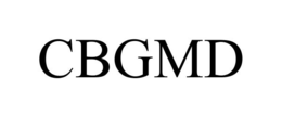 CBGMD trademark
