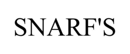 SNARF'S trademark