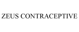 ZEUS CONTRACEPTIVE trademark