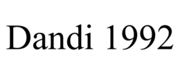 DANDI 1992 trademark