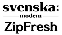 SVENSKA: MODERN ZIPFRESH trademark
