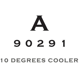 A 90291 10 DEGREES COOLER trademark