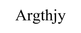 ARGTHJY trademark