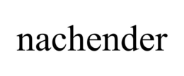 NACHENDER trademark