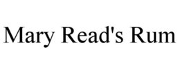 MARY READ'S RUM trademark