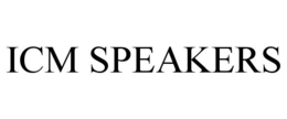 ICM SPEAKERS trademark