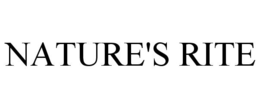 NATURE'S RITE trademark