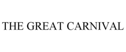 THE GREAT CARNIVAL trademark