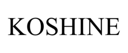 KOSHINE trademark