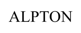 ALPTON trademark